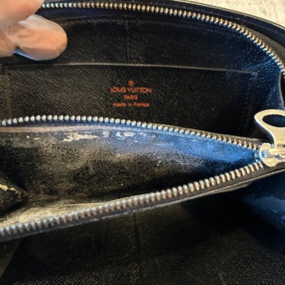 Louis Vuitton Epi Demi Lune Wallet Black - Picture 9 of 14